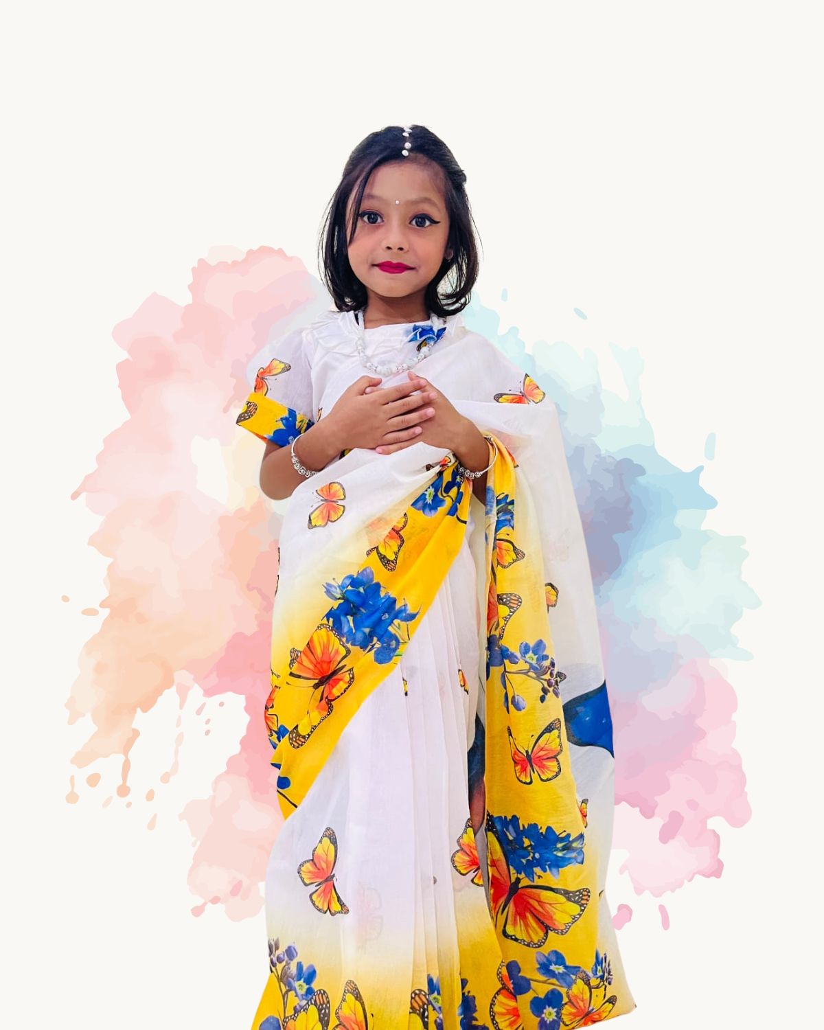 Chanderi Silk Digital Print - 1