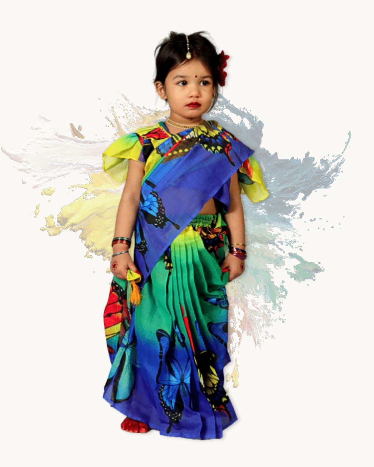 Multicolor Chanderi Silk - 2