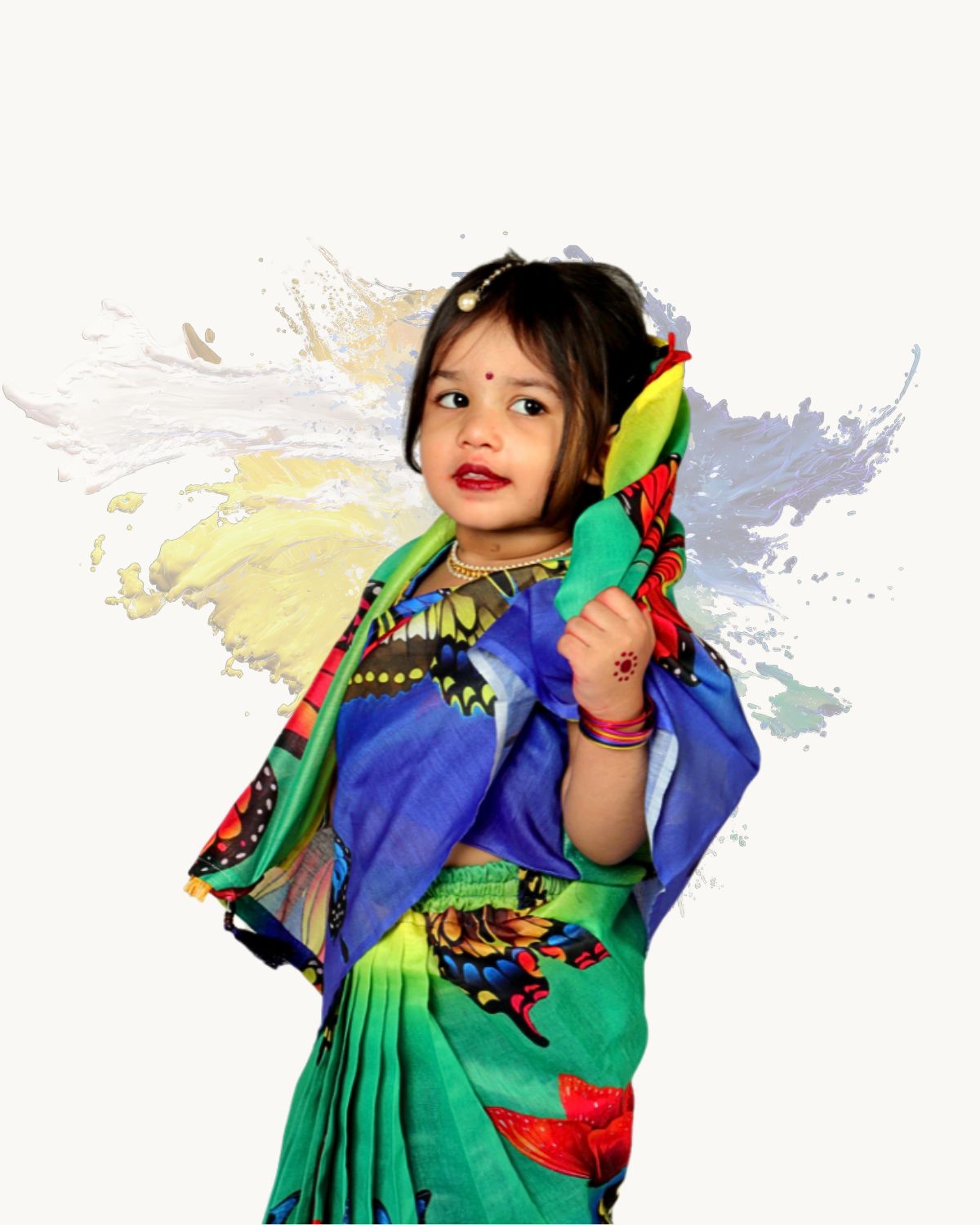 Multicolor Chanderi Silk - 3